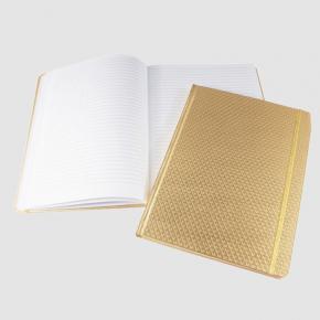 Gold Cover Notebook